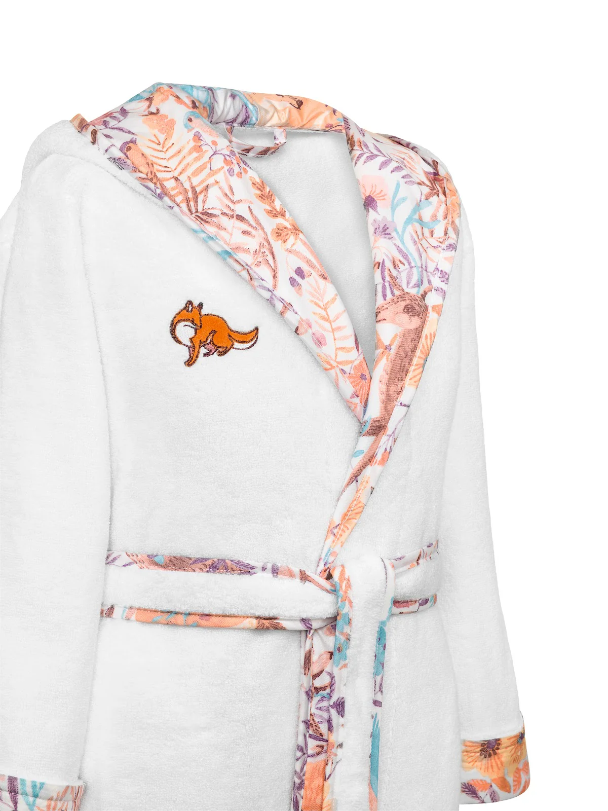 Kids | Bathrobe - Foster | White | Kids | 3-4 Years - Image 4