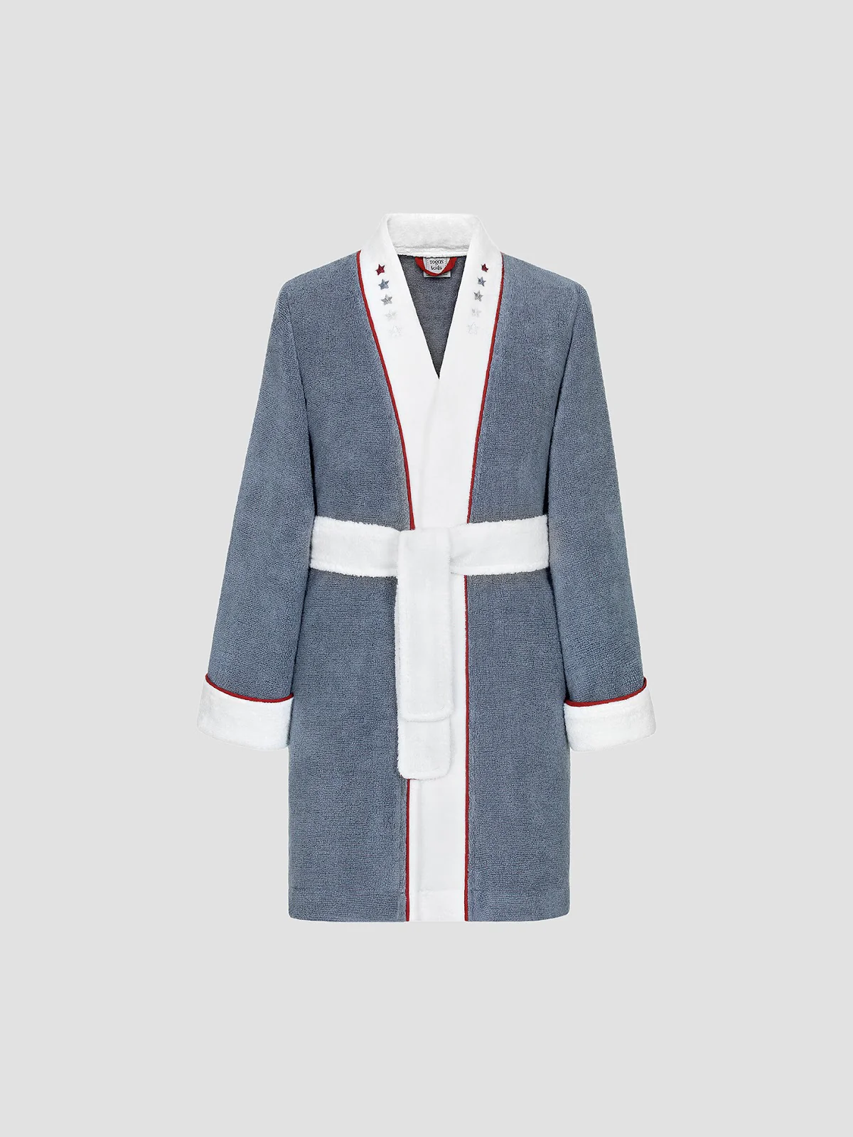 Kids | Bathrobe - Julian | Blue - Image 2