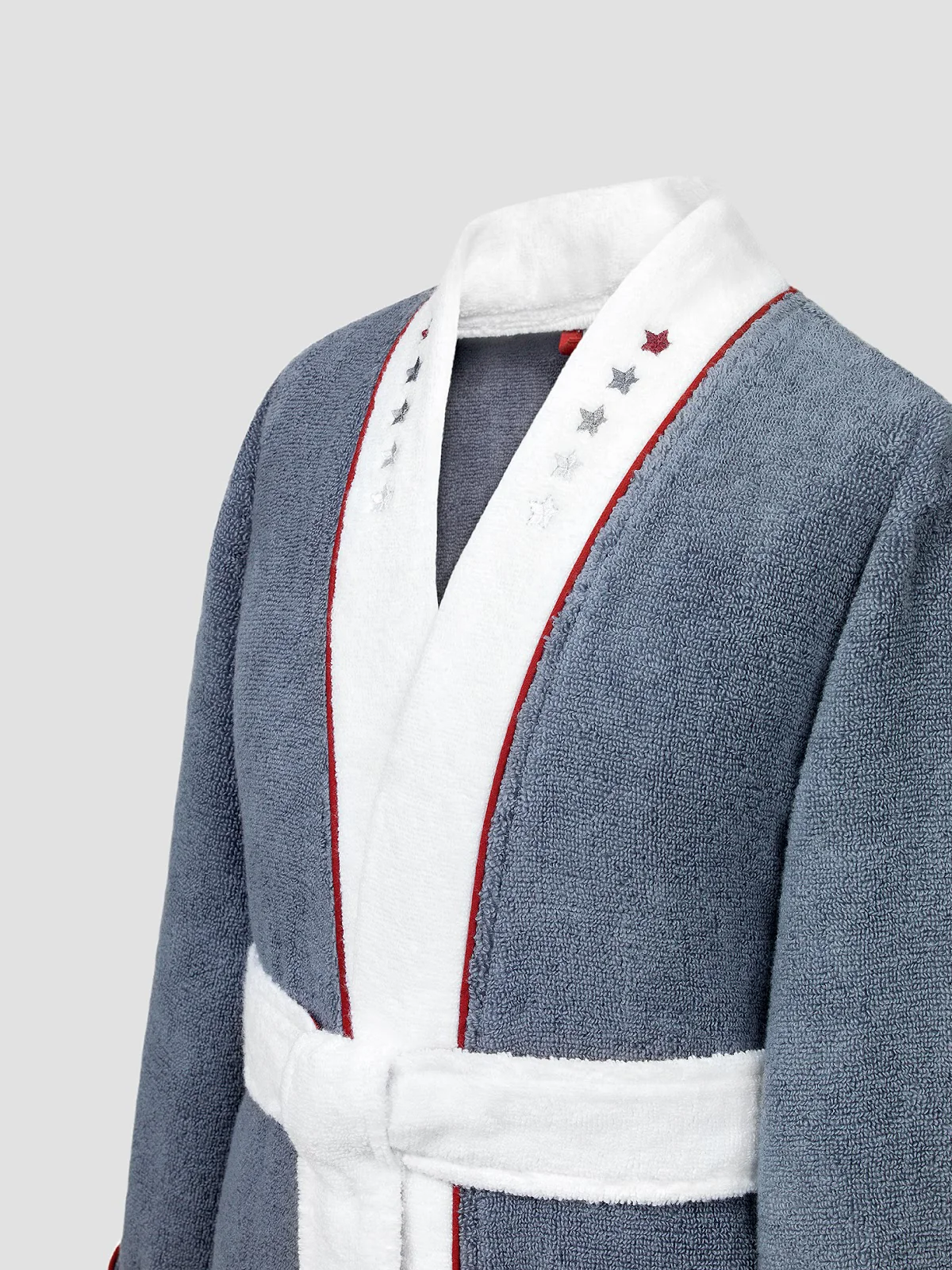 Kids | Bathrobe - Julian | Blue - Image 4
