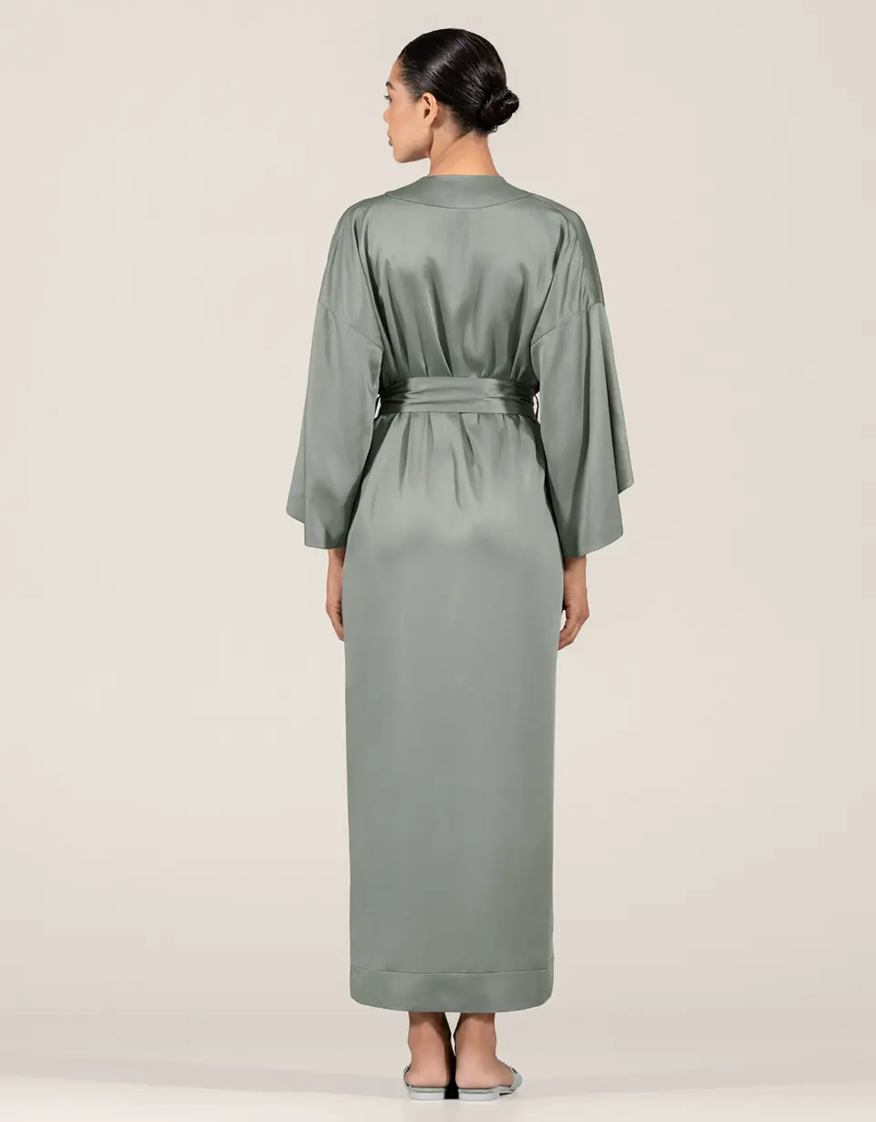 Kimono - Naomi - Long | Green - Image 3