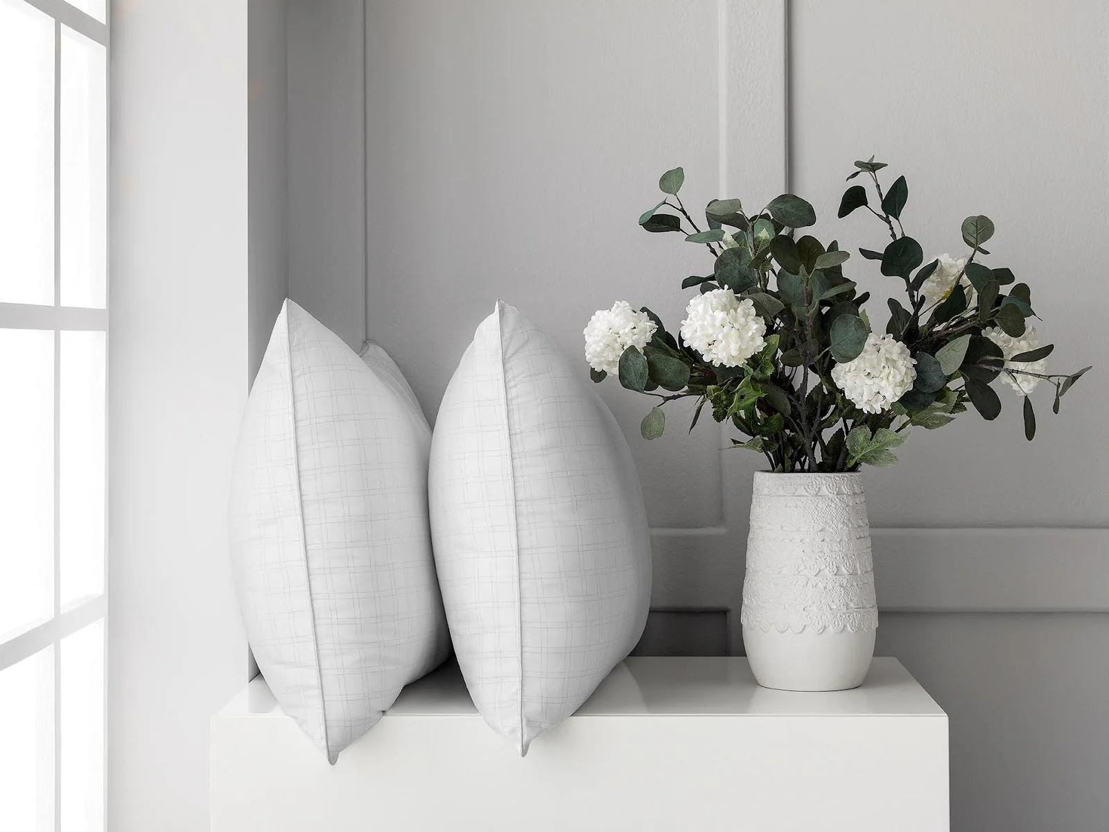Pillow - Estia Harnony 1 Pack | White | Queen - Image 2