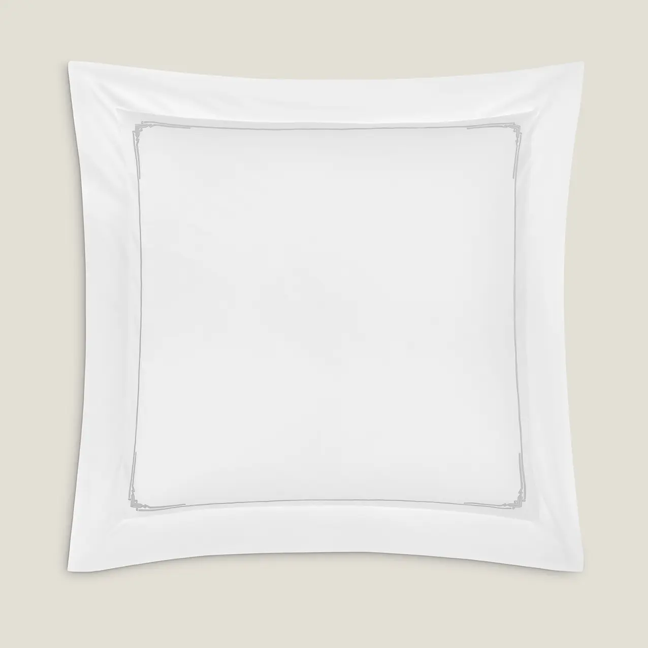 Pillowcase - Jasper | White/Grey | Euro - Image 4