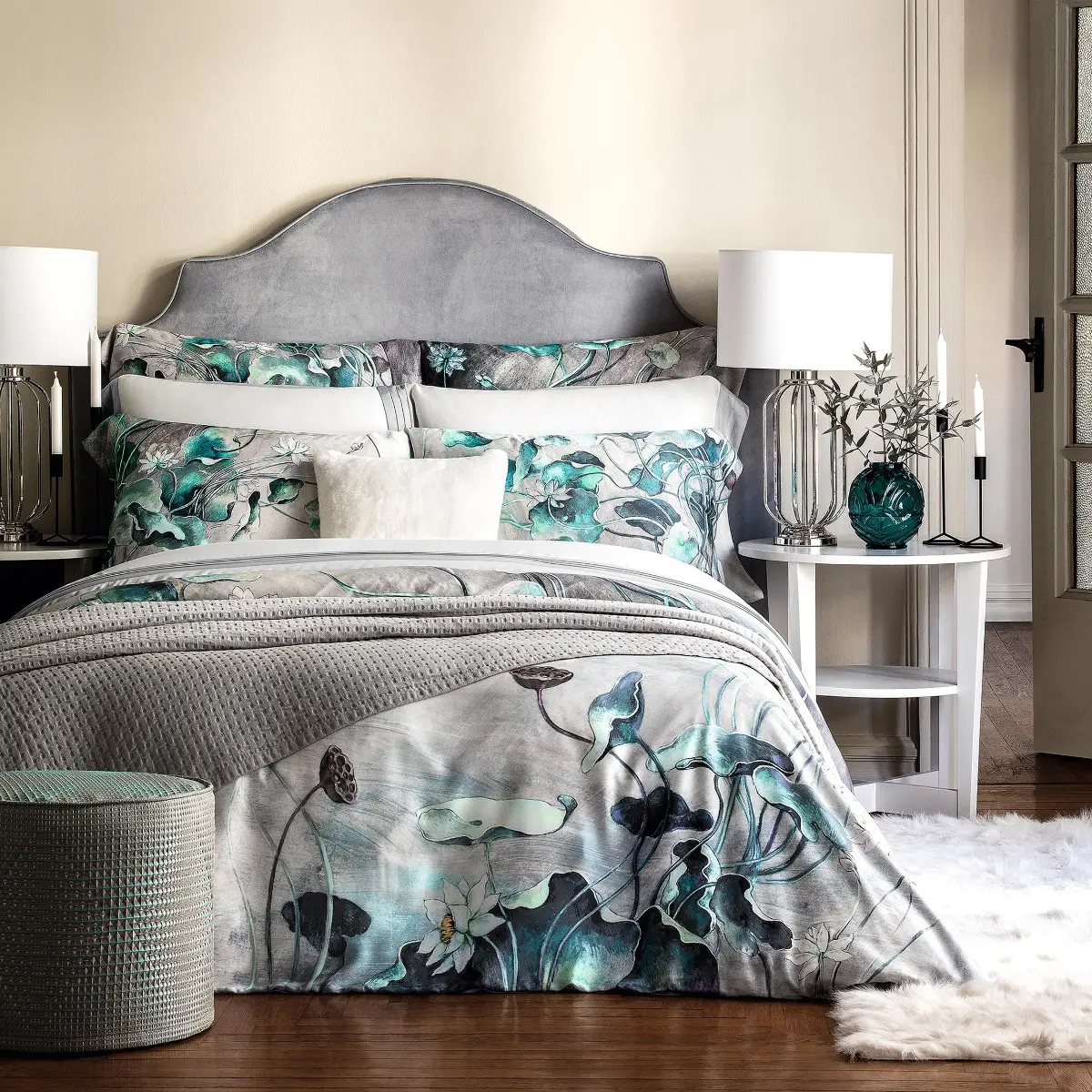 Pillowcase - Lotus | Multicolor | Euro - Image 4