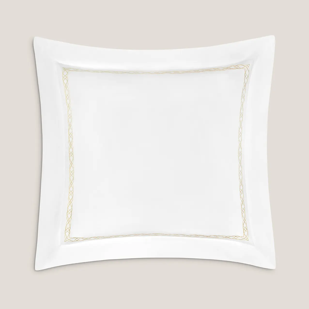 Pillowcase - Mia | White/Gold | Euro - Image 2