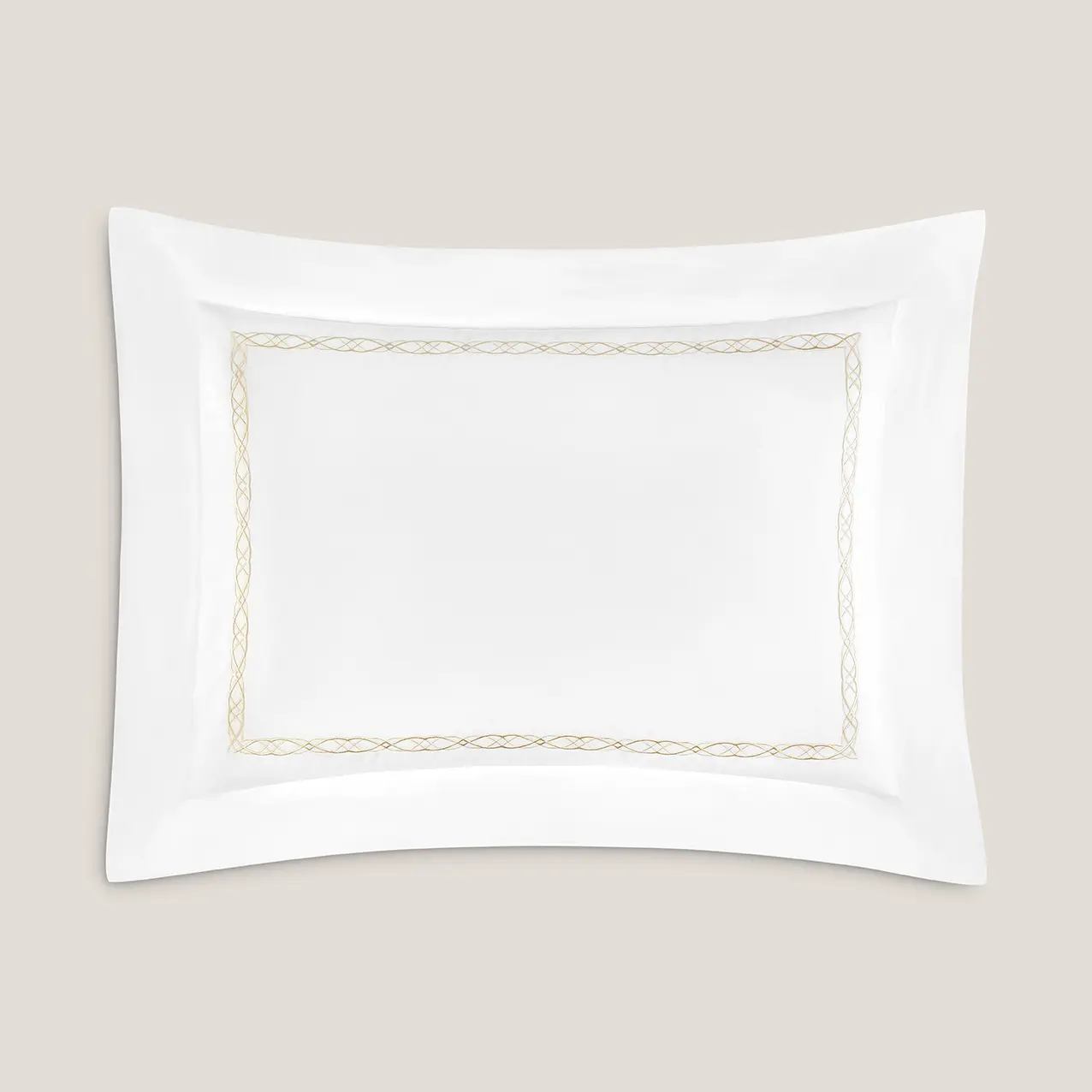 Pillowcase - Mia | White/Gold | Euro - Image 3