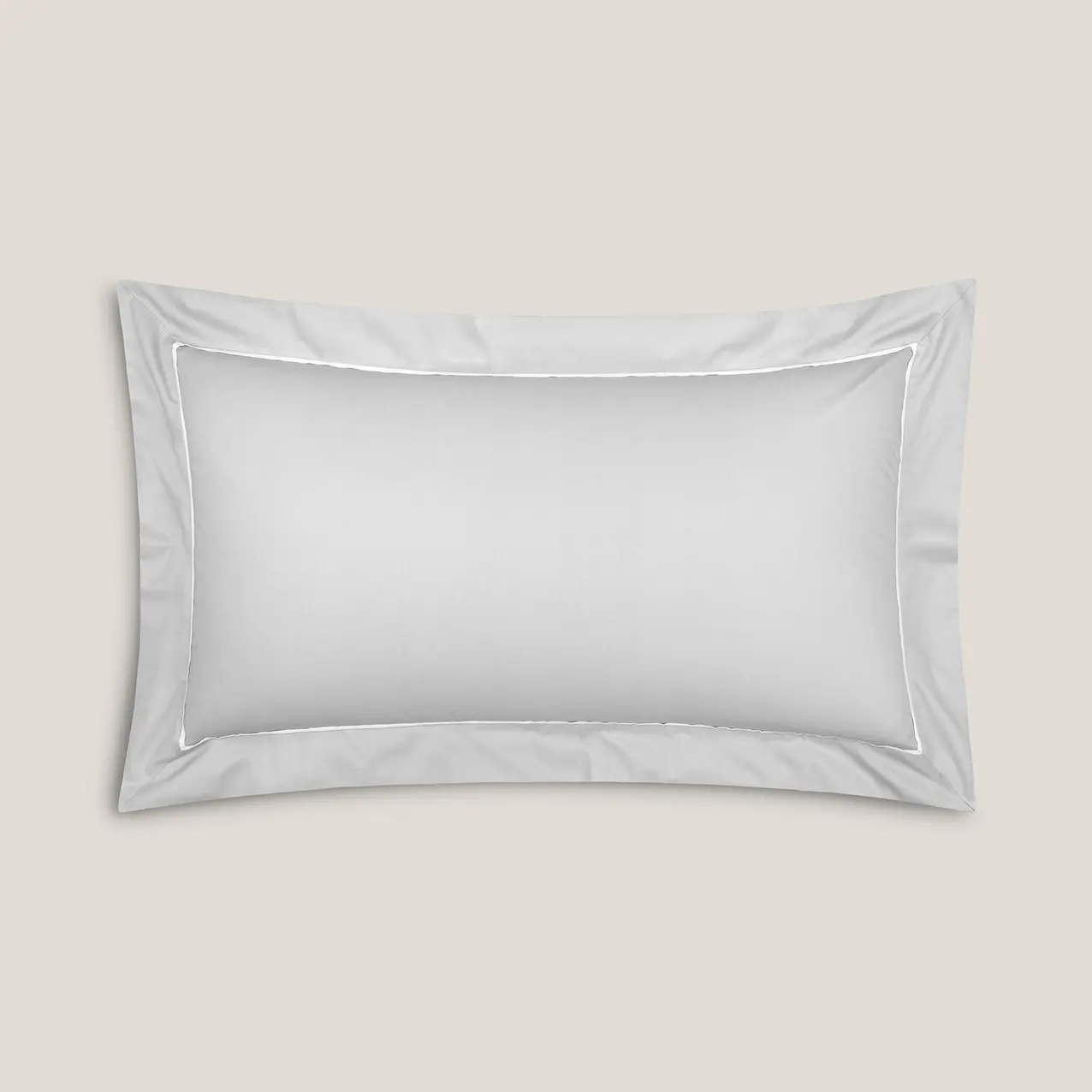 Pillowcase - Plaza | Grey/White | Euro - Image 5