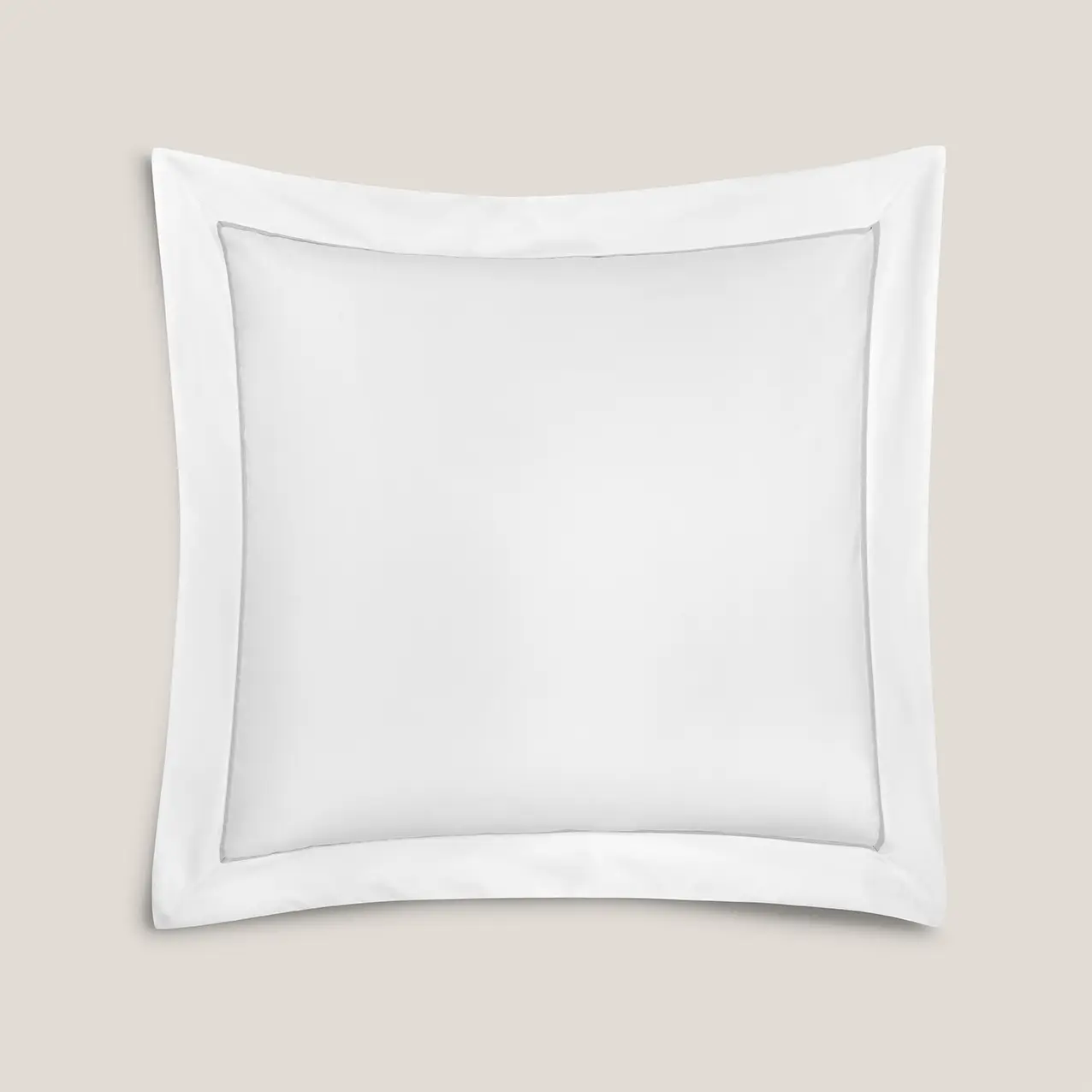 Pillowcase - Plaza | White/Grey | Euro - Image 4