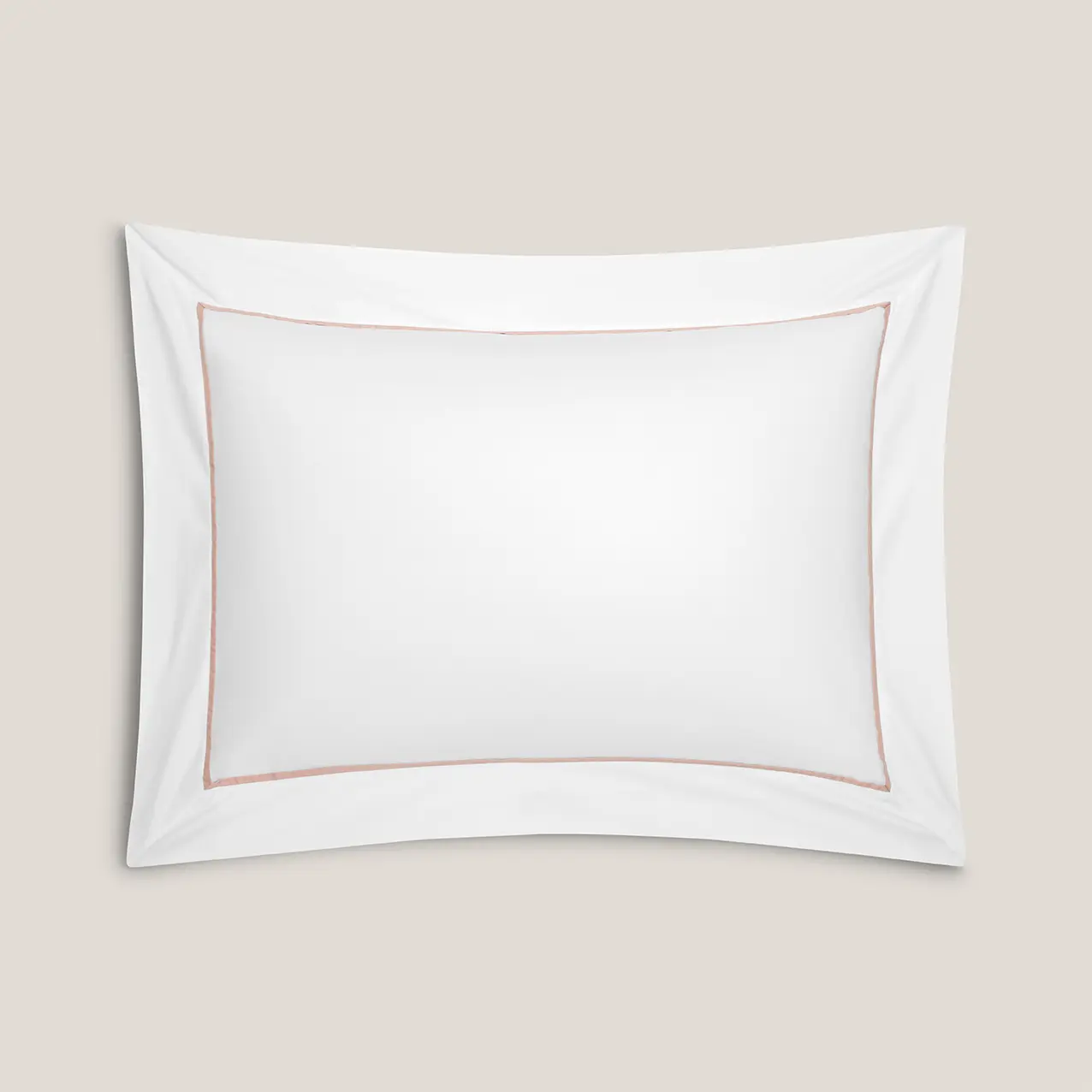 Pillowcase - Plaza | White/Pink | Euro - Image 3