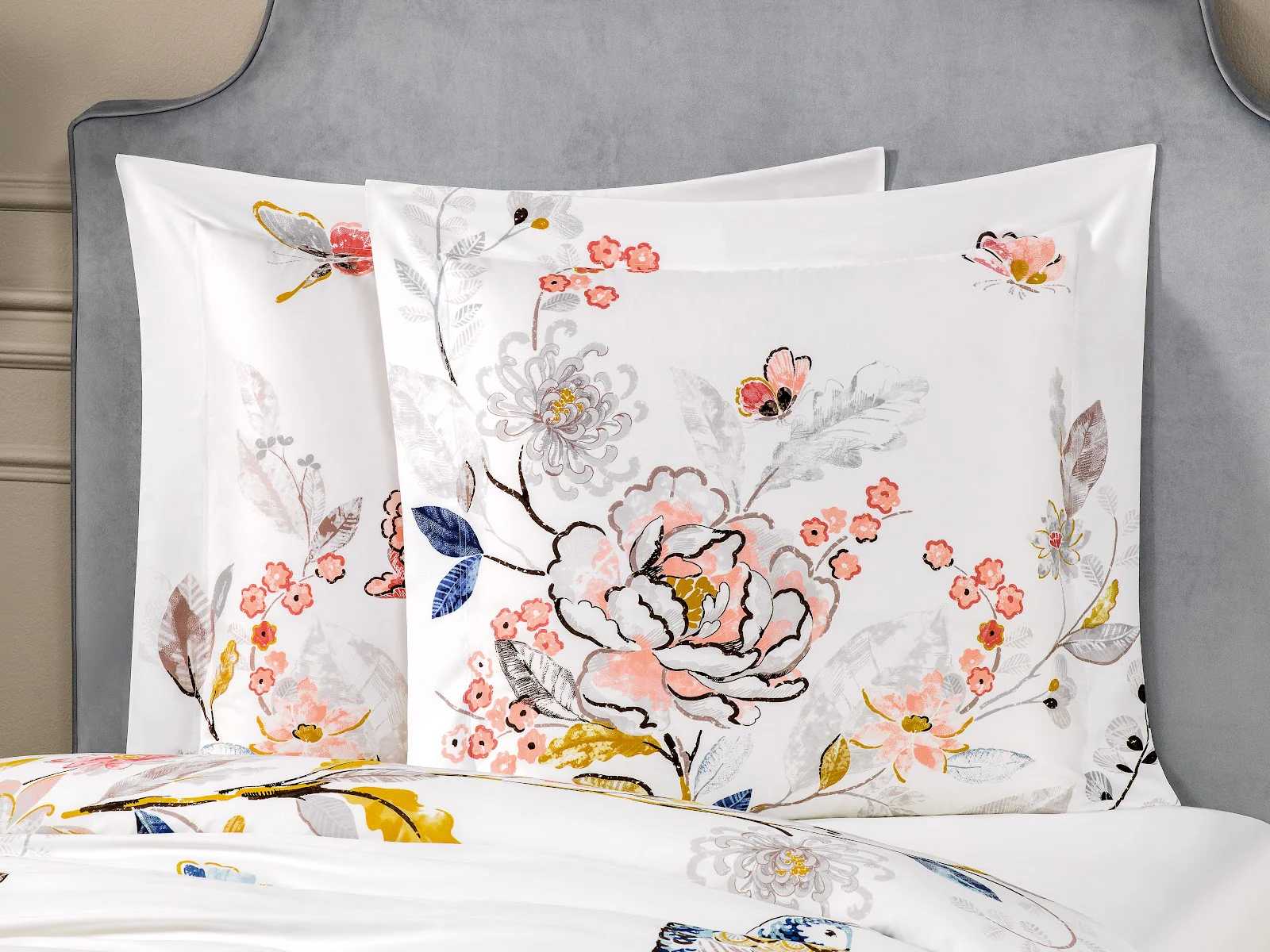 Pillowcase - Selena | White/Pink | Euro - Image 3