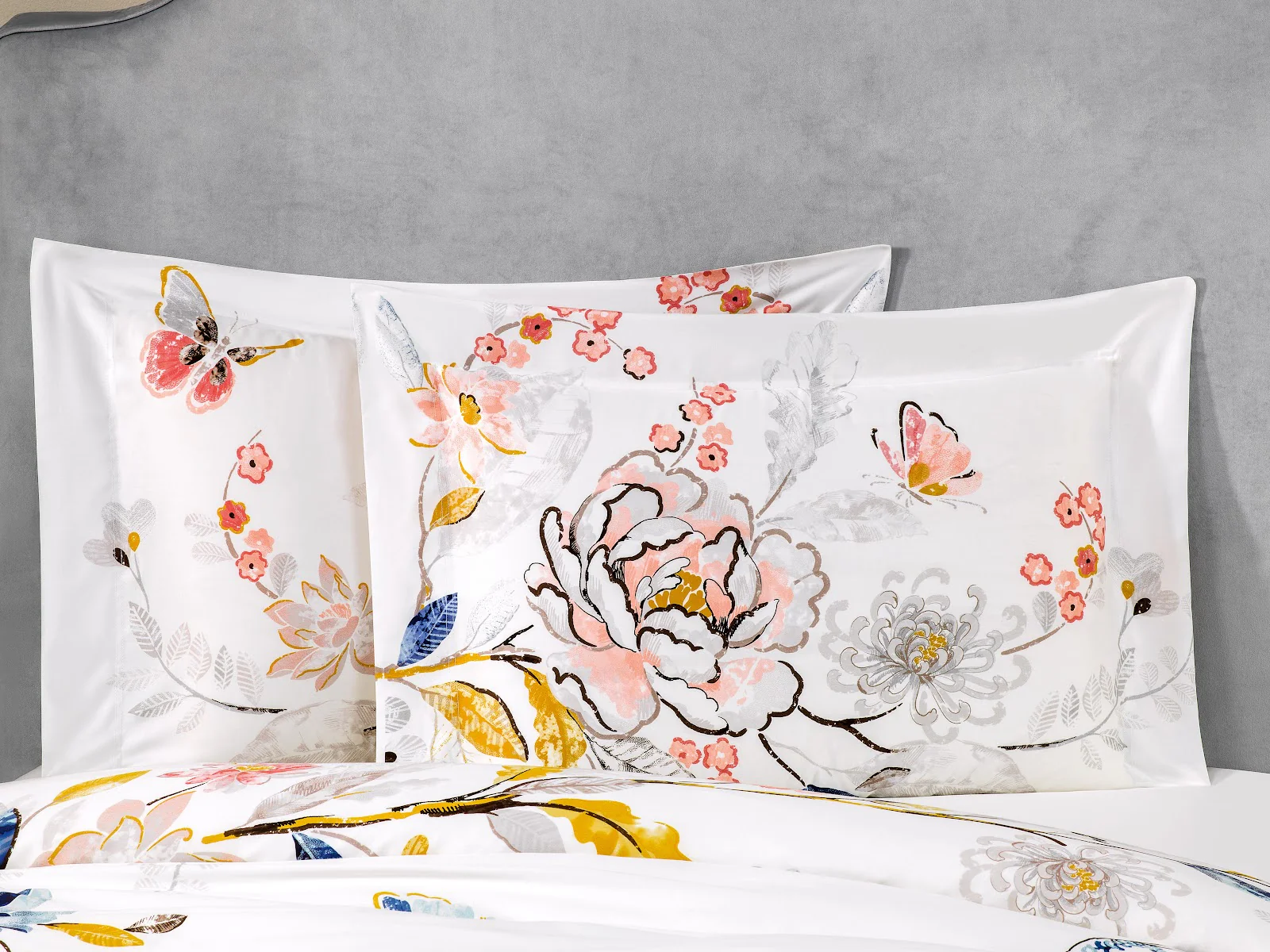 Pillowcase - Selena | White/Pink | Euro - Image 4