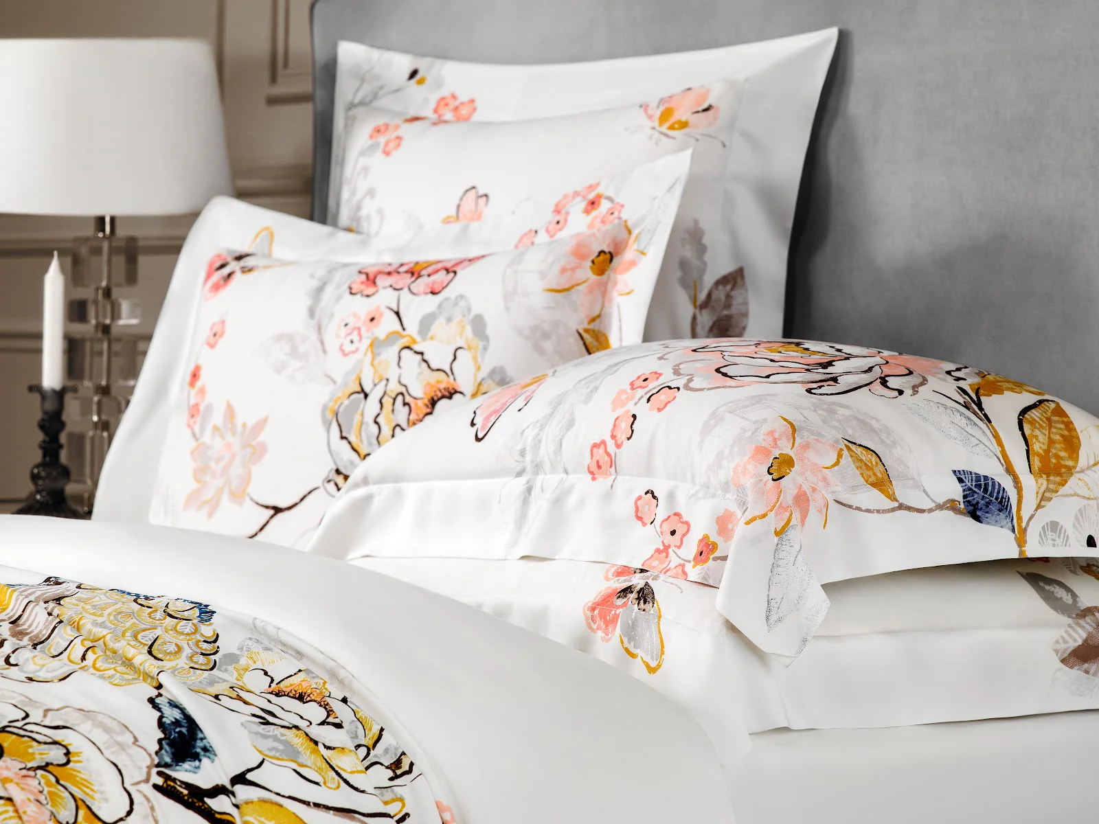 Pillowcase - Selena | White/Pink | Euro - Image 5