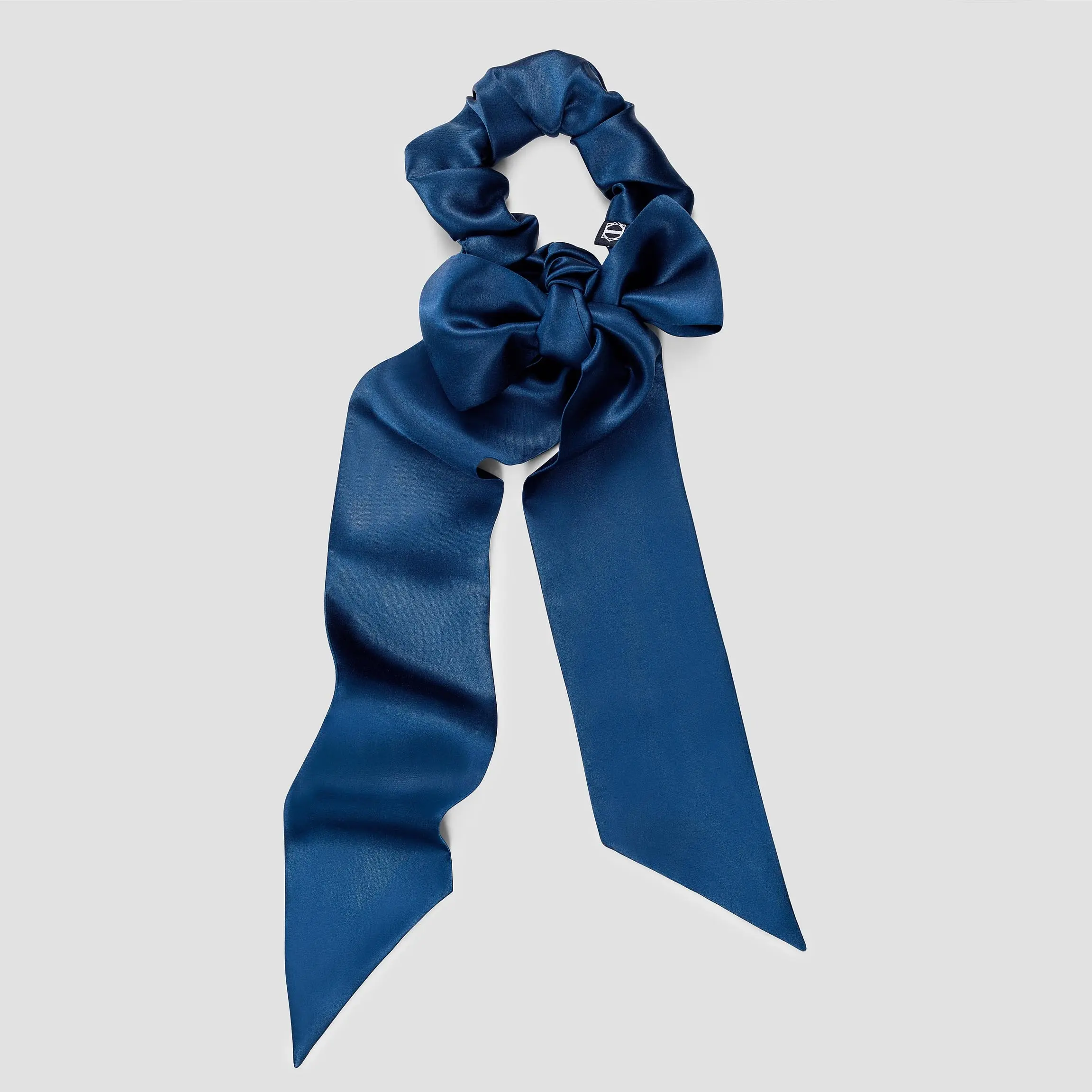 Scrunchy With A Ribbon Ella | Blue | One Size