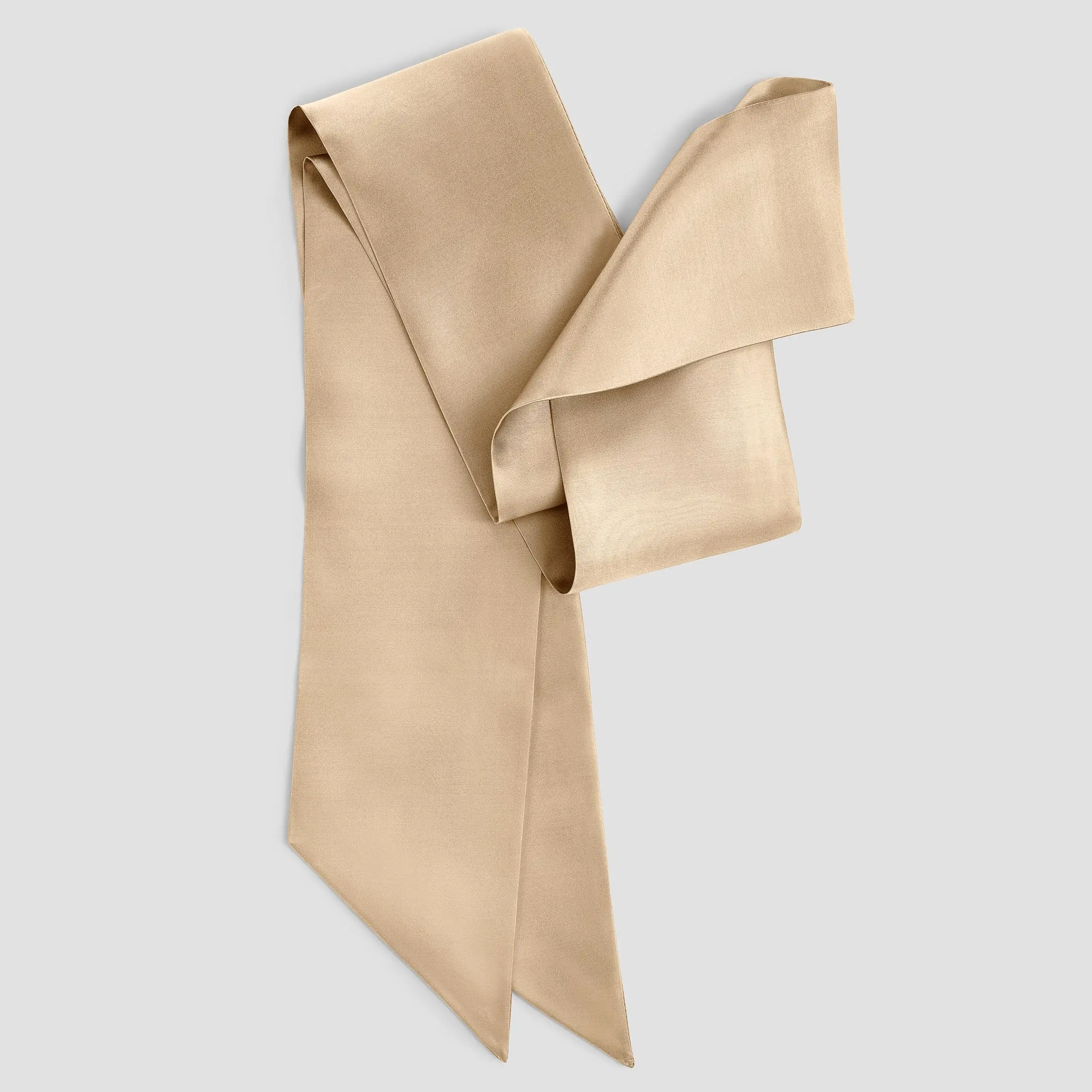 Scrunchy With A Ribbon Ella | Golden | One Size - Image 2