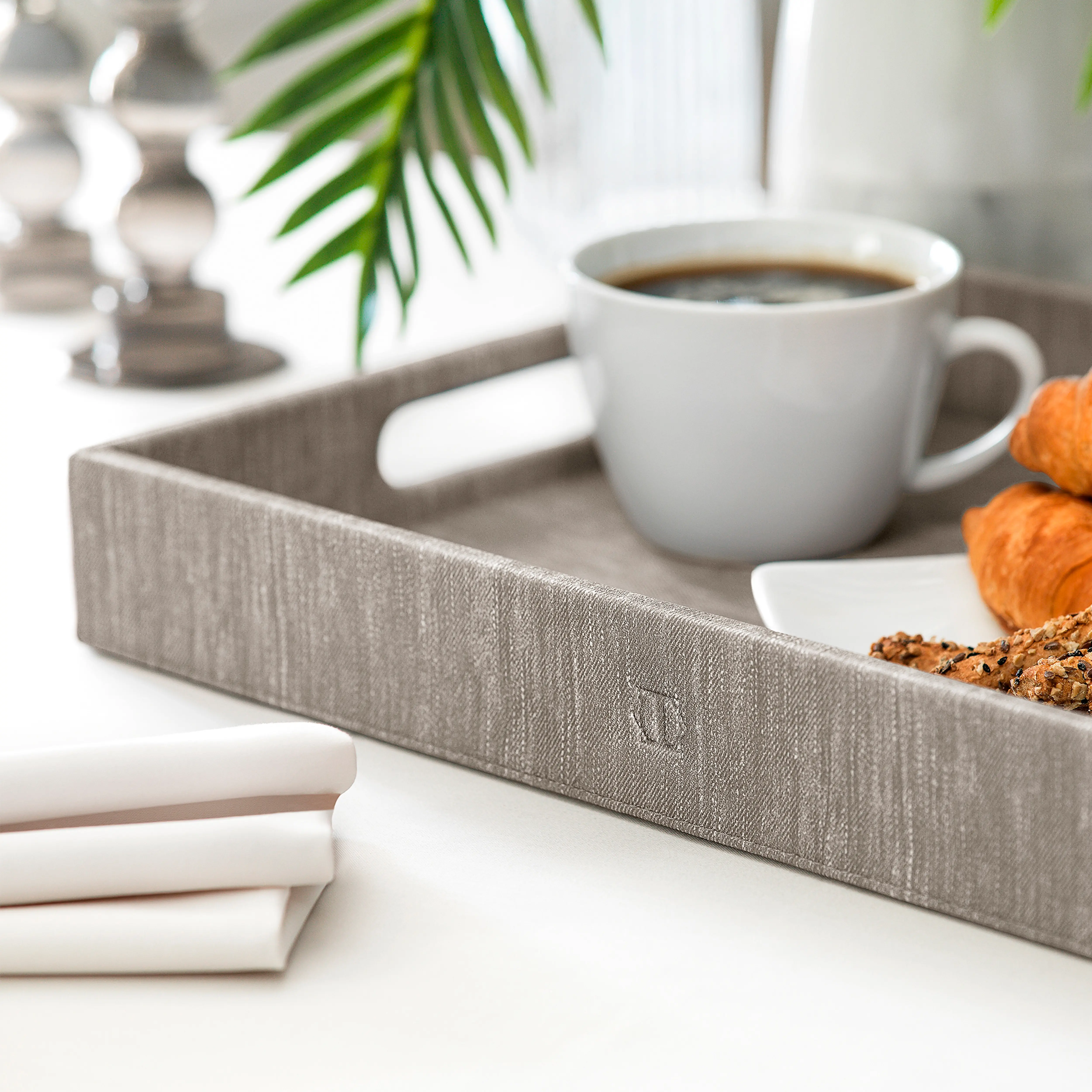 Serving Tray - Grace | Grey | 18" x 13"