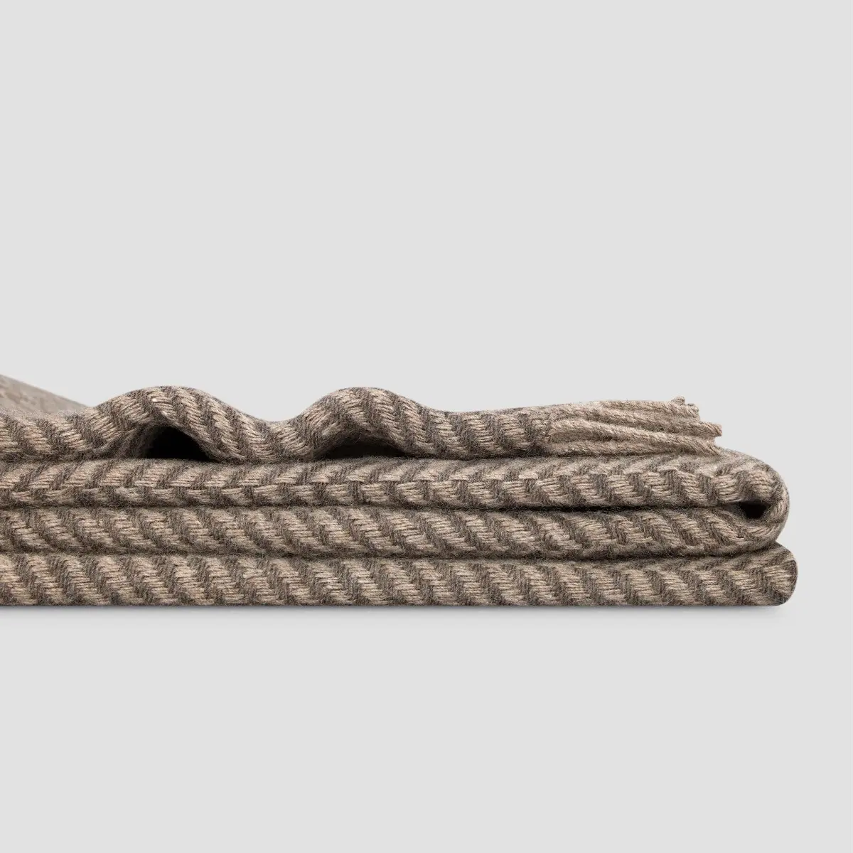 Throw - Fortier | Brown | 55" x 79" - Image 2