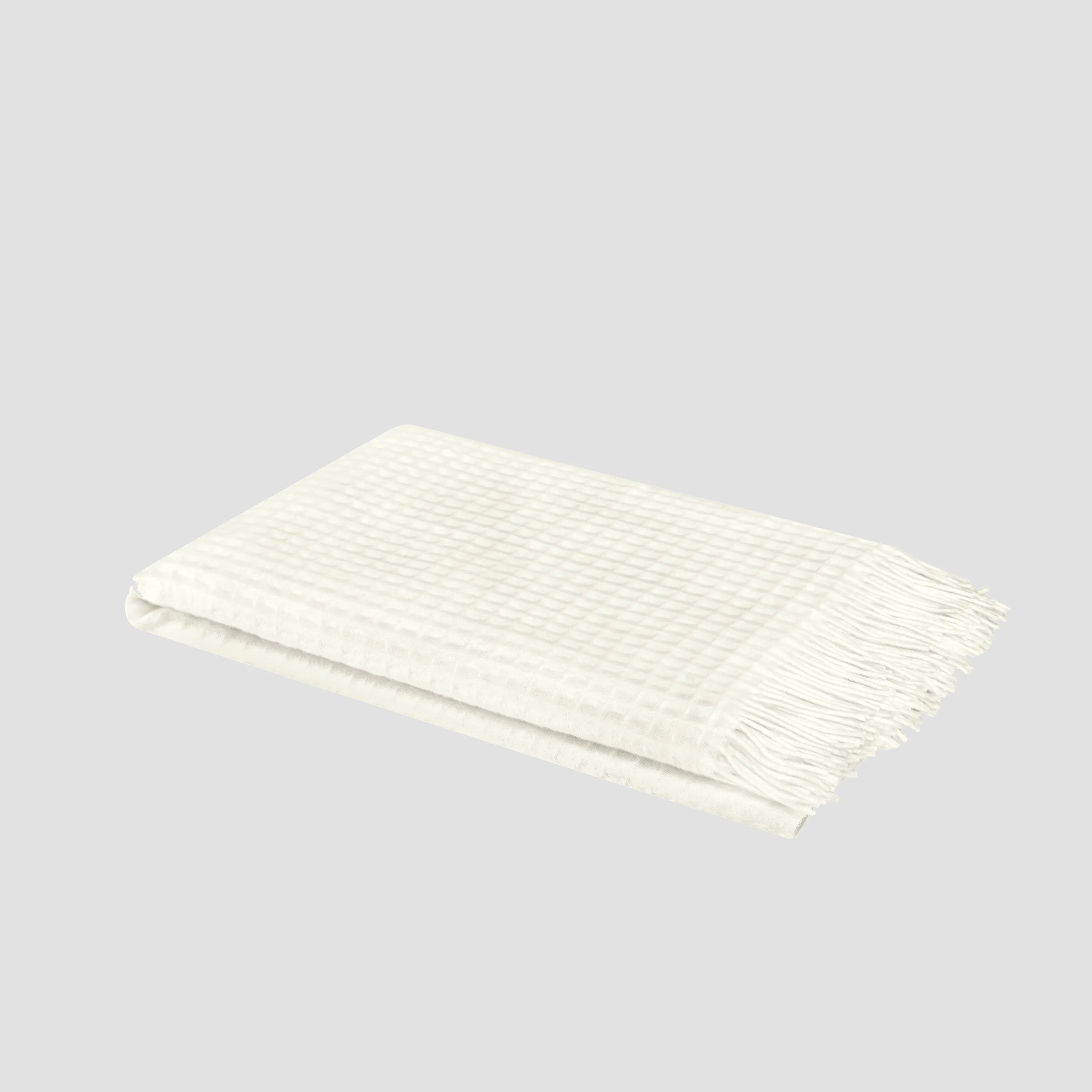 Throw - Rialto | White/Ecru | 55" x 79" - Image 4