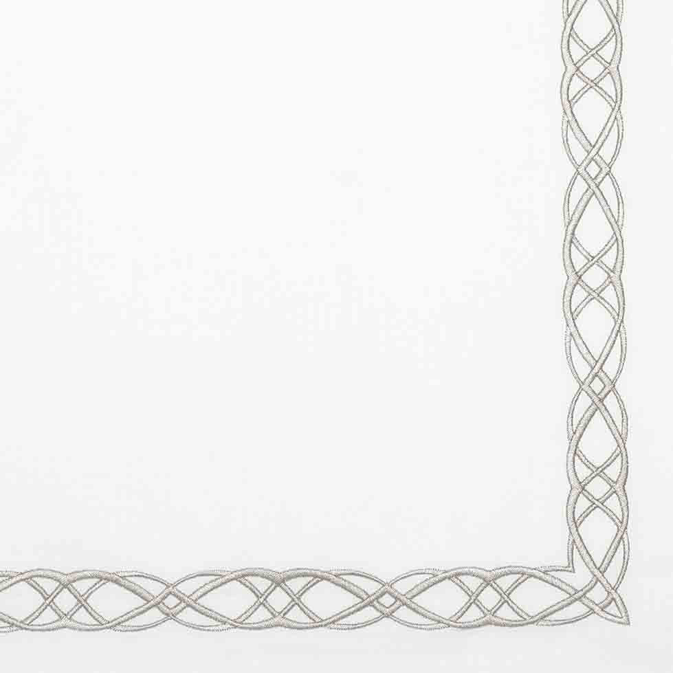 Top Sheet - Mia | White/Grey | Queen - Image 4