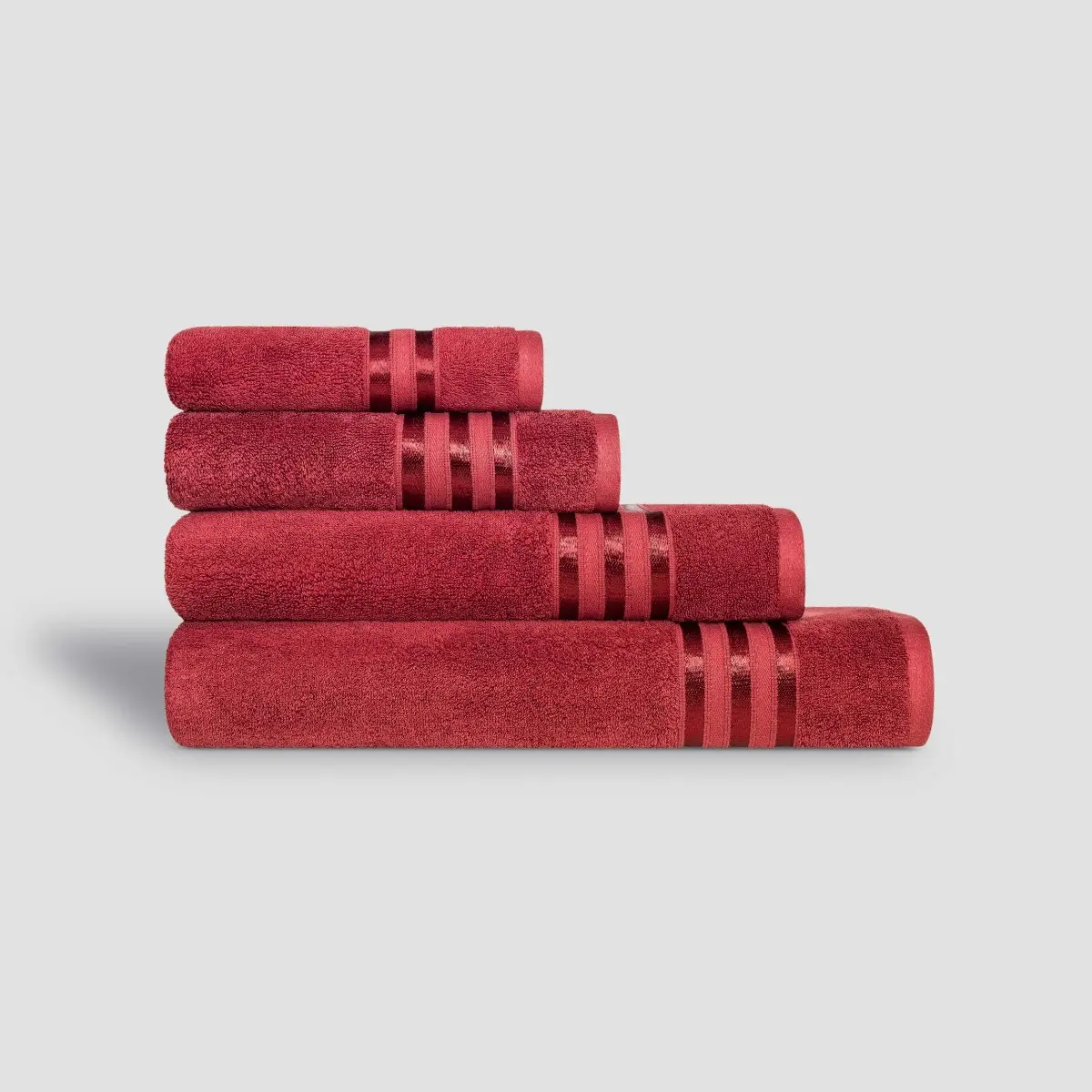 Towel - Arcadia | Burgundy | 16" x 24" - Image 3
