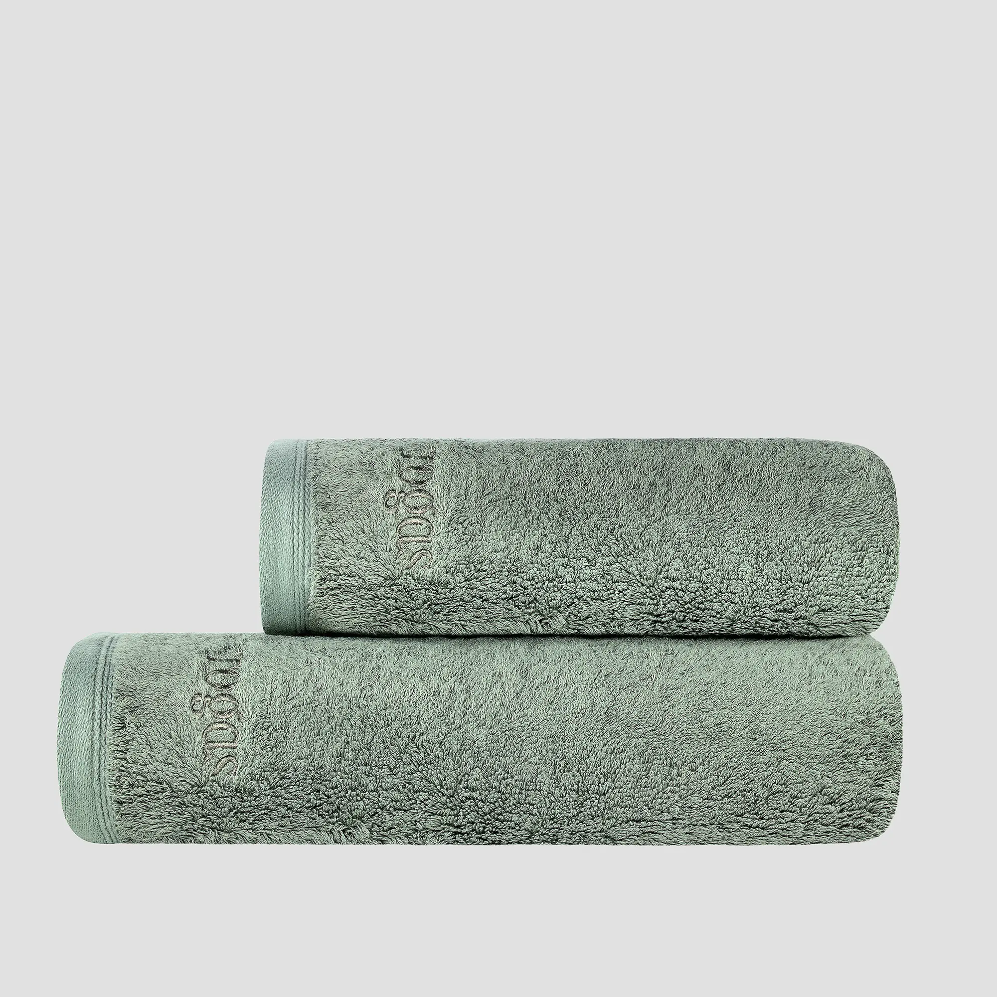 Towel - Poitiers | Dark Green | 28" x 55" - Image 3