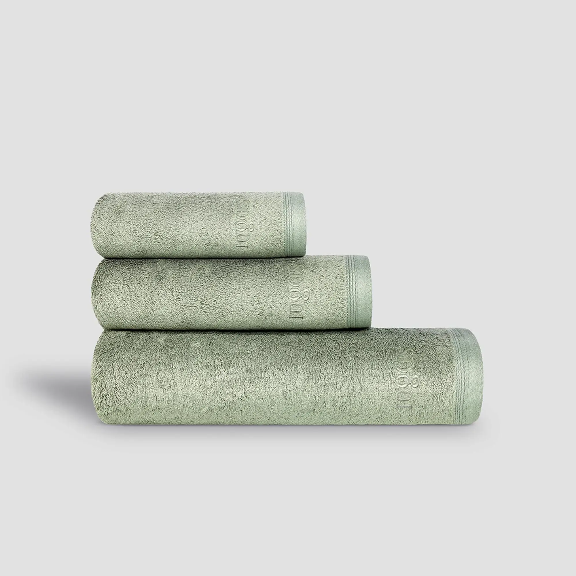 Towel - Poitiers | Green | 28" x 55" - Image 4