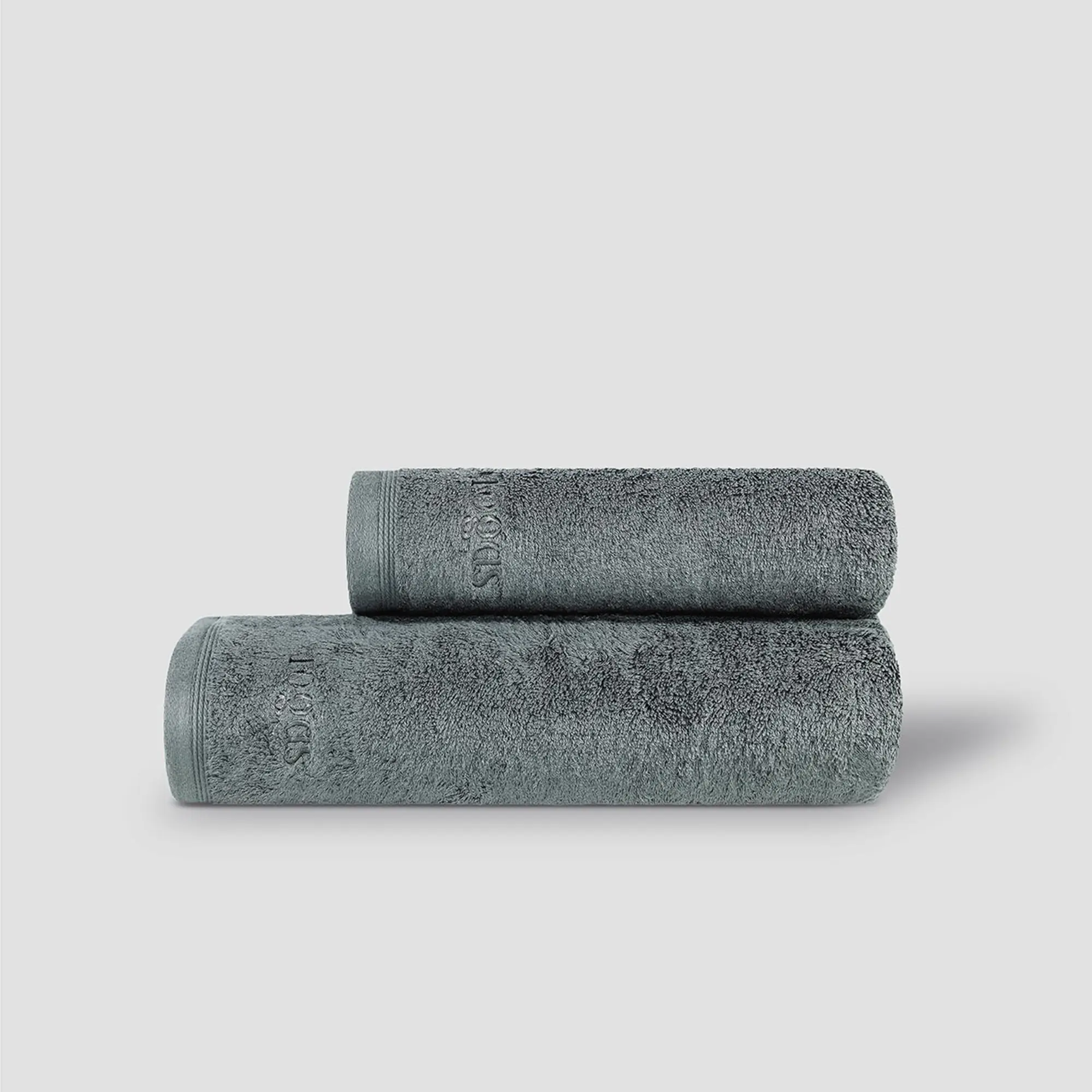 Towel - Poitiers | Grey | 20" x 39" - Image 4