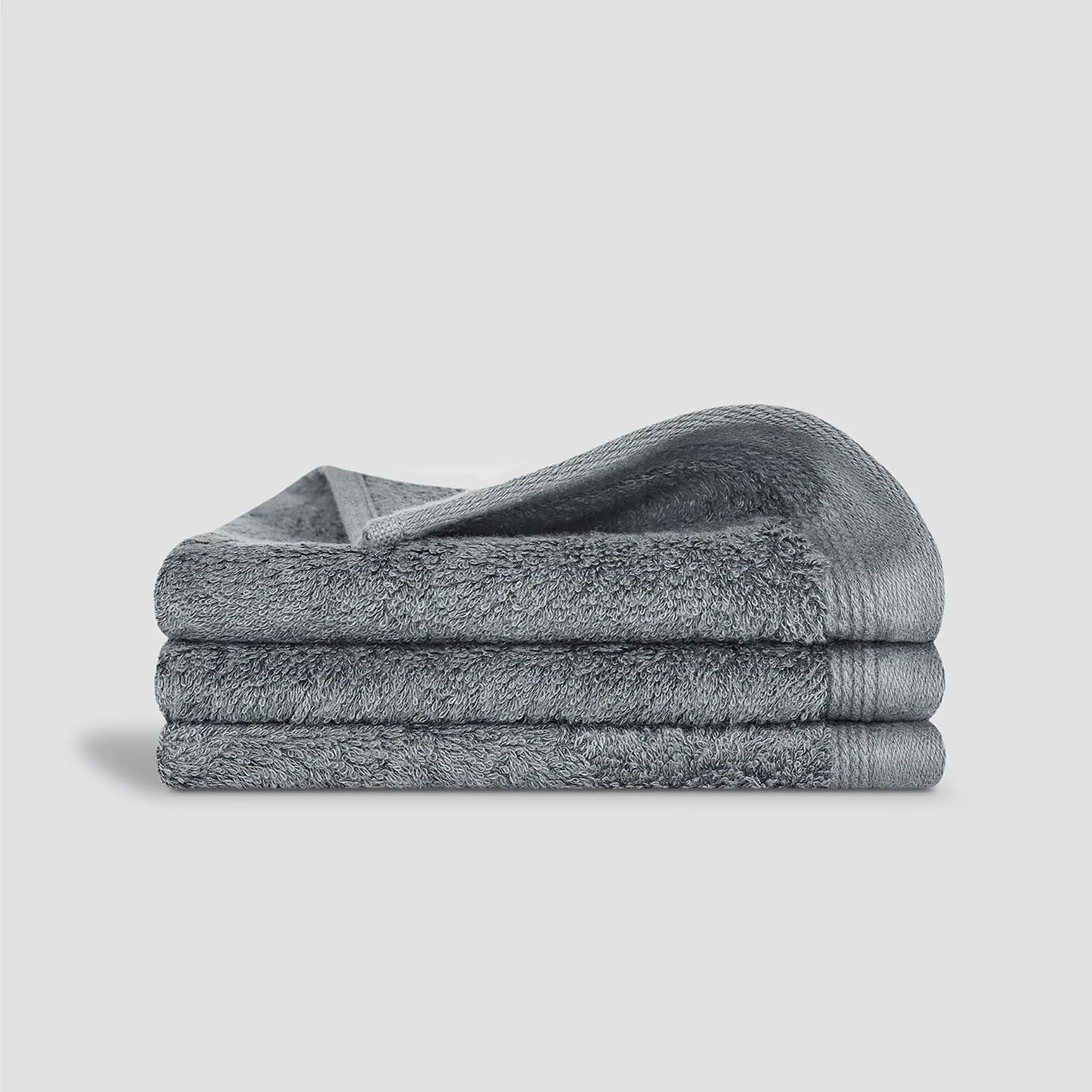 Towel - Poitiers | Grey | 20" x 39" - Image 5