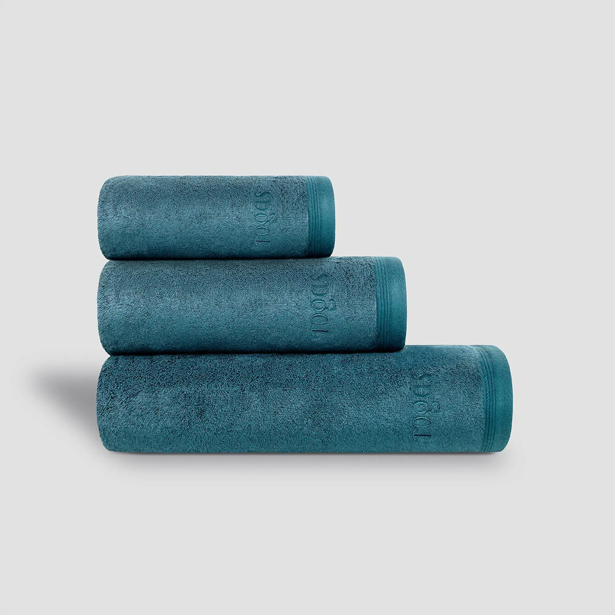 Towel - Poitiers | Turquoise | 16" x 24" - Image 3