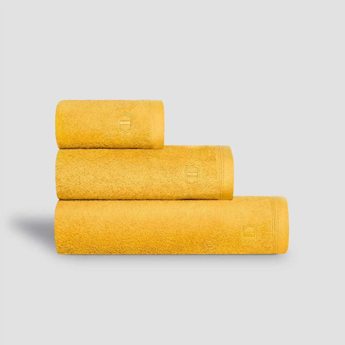 Towel - Poitiers | Yellow | 28" x 55" - Image 3