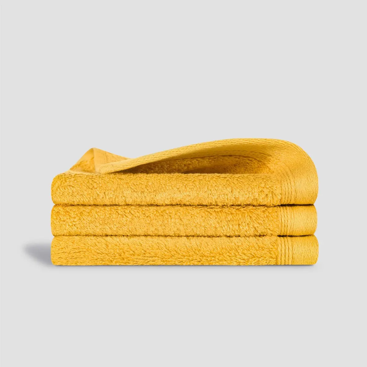 Towel - Set Poitiers | Yellow | 12" x 12"