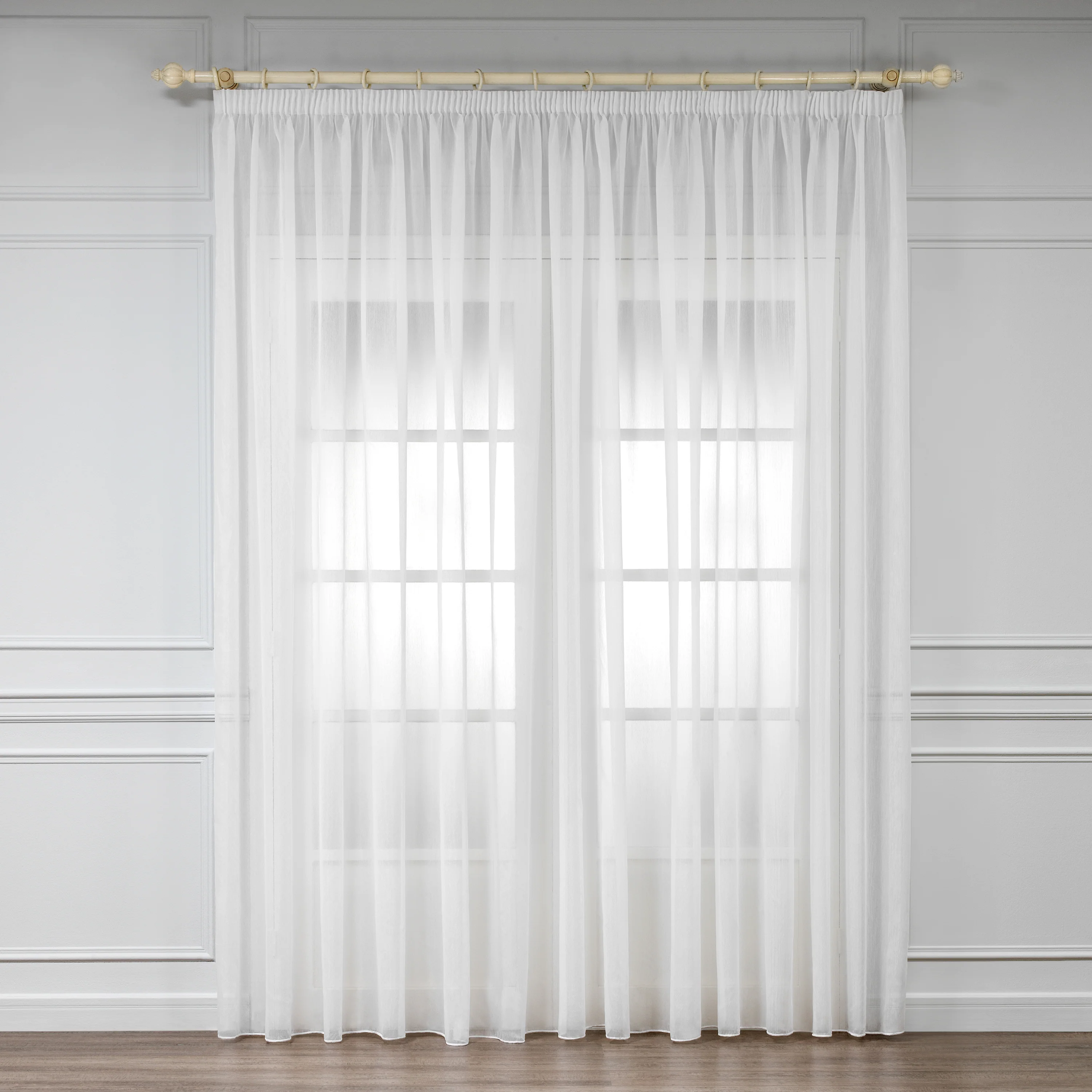 Tulle - Organza | White | 110" x 118"