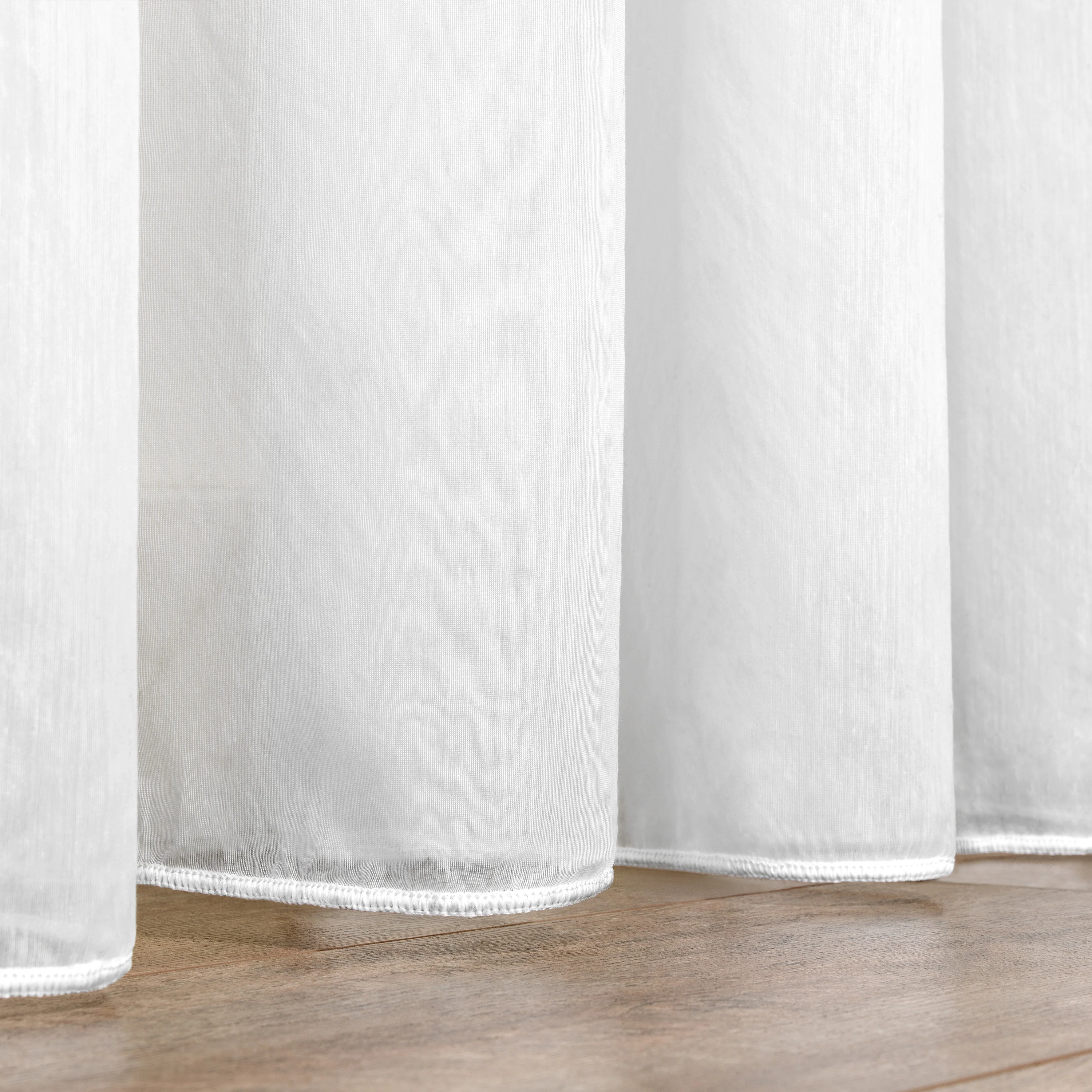 Tulle - Organza | White | 110" x 118" - Image 2