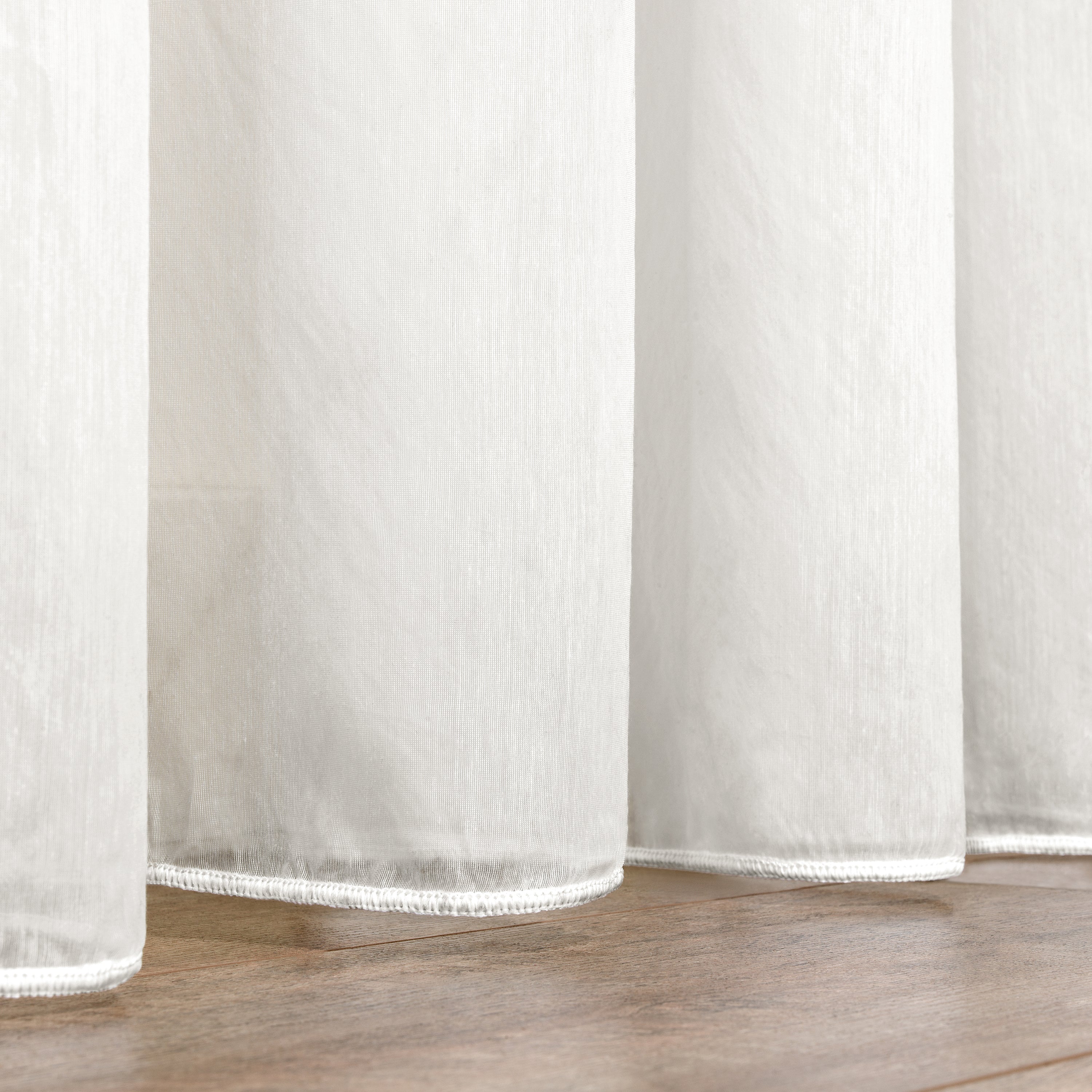 Tulle Sateen - Organza | Ecru | 197" x 108" - Image 5